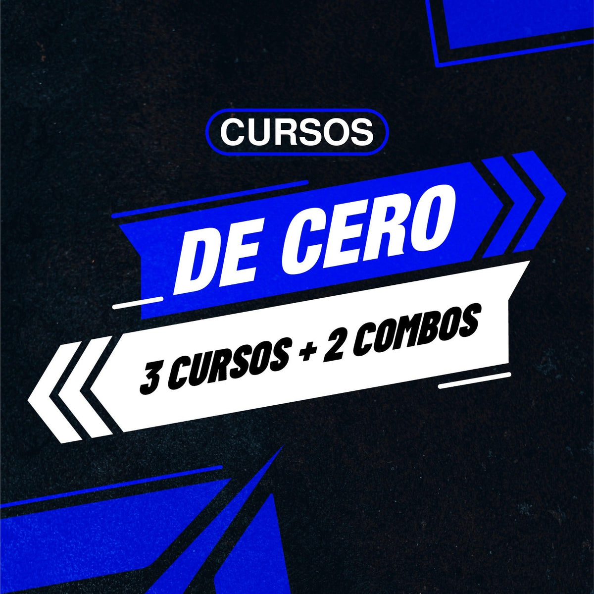 CURSOS DE CERO – 3 cursos + 2 combos