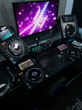 Cabina DJ PRO con mezclador Pioneer DJM-V10 - Práctica